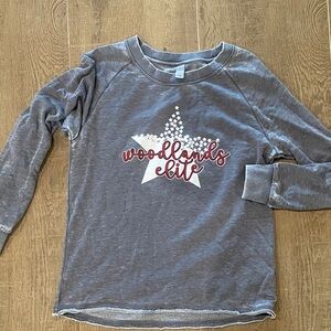 Gray Long Sleeve Tee